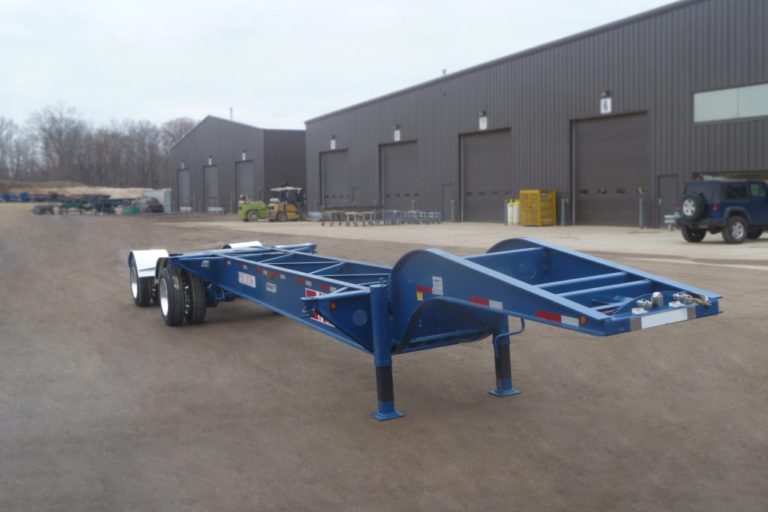 Tandem Wide Spread-Axle Trailer Chassis